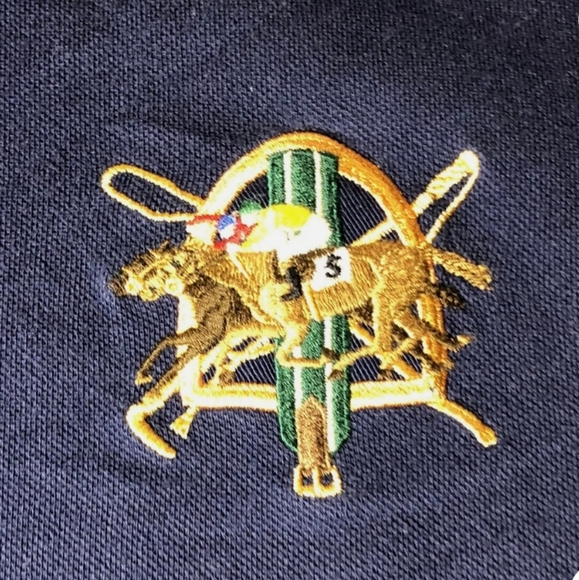 POLO RALPH LAUREN MEN’S Medium CUSTOM FIT “EQUESTRIAN THEME”SHORT SLEEVE SHIRT - Picture 6 of 9